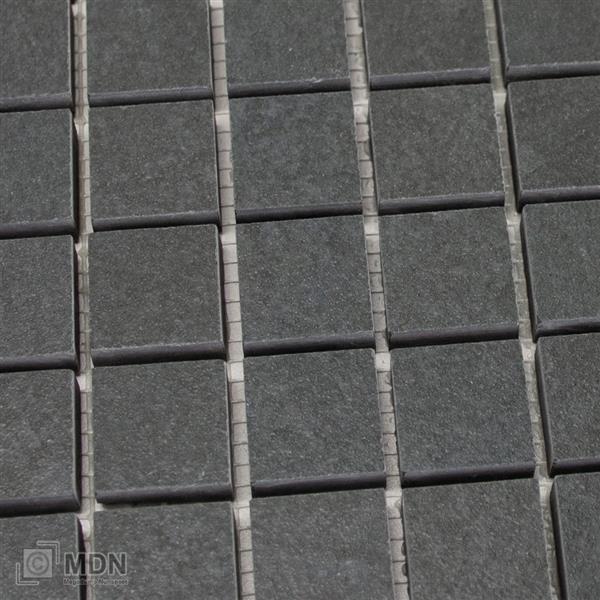 Grote foto leiden negro 25x25 mm mozaiek op matten van 33x33 cm doe het zelf en verbouw tegels