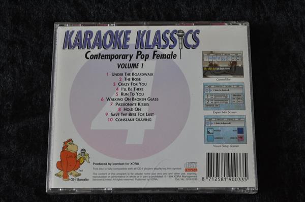 Grote foto karaoke klassics 4 contemporary pop female favorites volume1 cdi spelcomputers games overige games