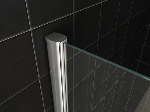 Grote foto inloopdouche combinatie set 130x90x200 10mm nano doe het zelf en verbouw sanitair