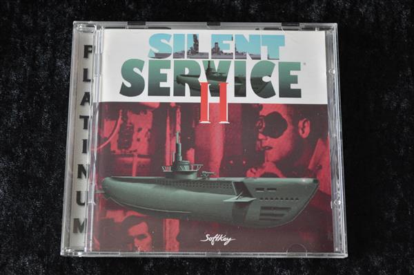 Grote foto silent service ii pc game jewel case spelcomputers games overige games