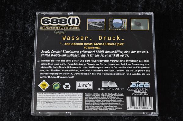 Grote foto 688 i hunter killer pc game jewel case spelcomputers games overige games