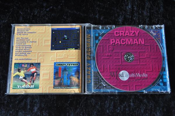 Grote foto crazy pacman pc game jewel case spelcomputers games overige games