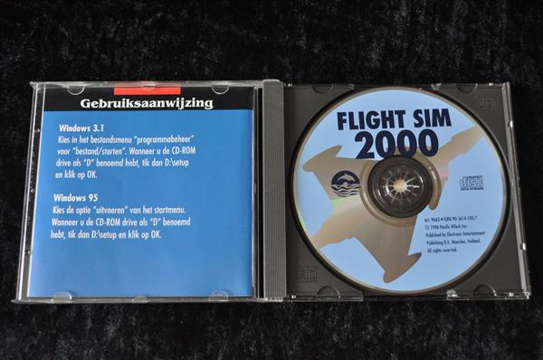 Grote foto flight sim 2000 pc game jewel case spelcomputers games overige games