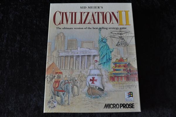 Grote foto sid meier civilization ii pc big box spelcomputers games pc