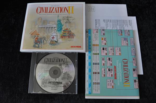 Grote foto sid meier civilization ii pc big box spelcomputers games pc