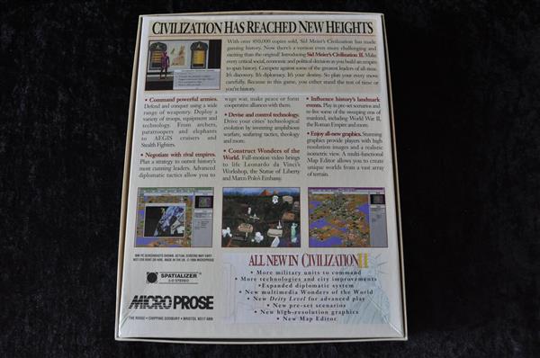 Grote foto sid meier civilization ii pc big box spelcomputers games pc