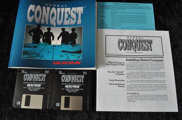 Grote foto global conquest pc big box spelcomputers games pc