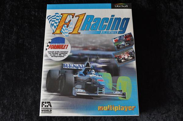 Grote foto f1 racing simulation pc big box spelcomputers games pc