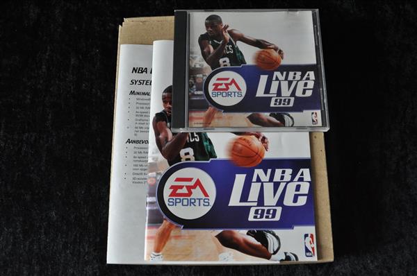 Grote foto nba live 99 ea sports pc big box spelcomputers games pc