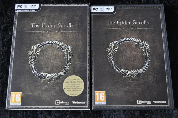 Grote foto the elder scrolls online pc game sleeve cover spelcomputers games pc