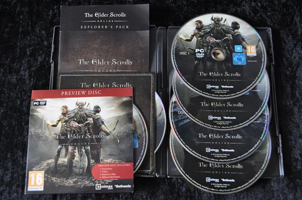 Grote foto the elder scrolls online pc game sleeve cover spelcomputers games pc