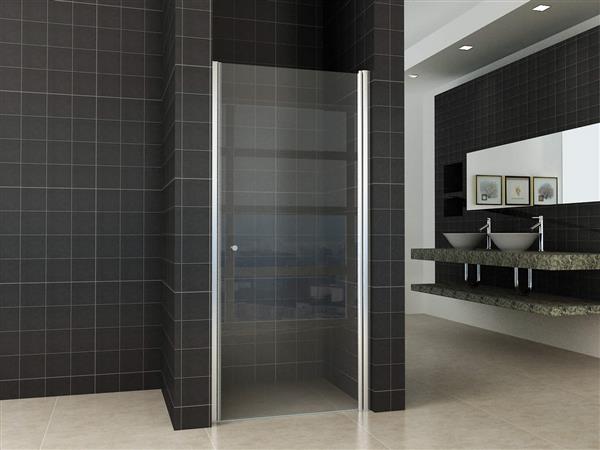 Grote foto nisdeur met profiel br 700 x 2000 mm br 8mm nano glas doe het zelf en verbouw sanitair