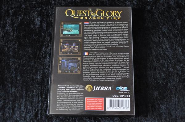 Grote foto quest for glory v dragon fire pc game spelcomputers games pc