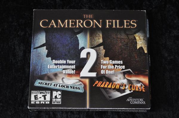 Grote foto the cameron files secret at loch ness pharaoh curse pc game sleeve case spelcomputers games pc