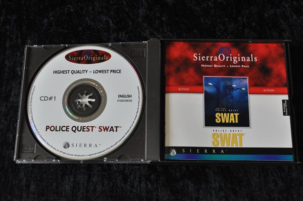 Grote foto police quest swat pc game jewel case spelcomputers games overige games