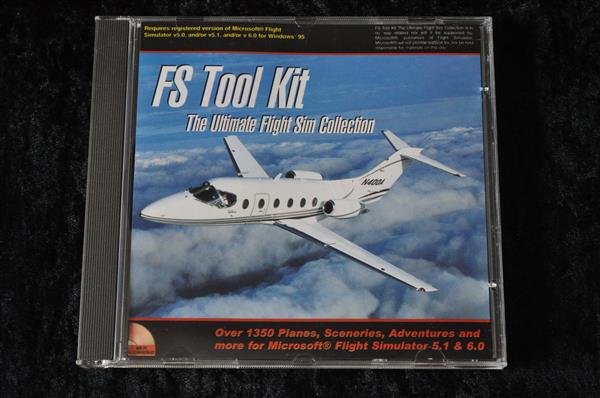 Grote foto fs tool kit ultimate flight sim collection pc game jewel case spelcomputers games overige games