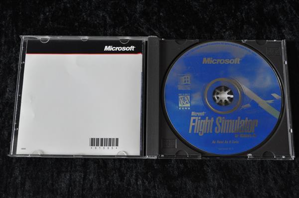 Grote foto microsoft flight simulator windows 95 pc game jewel case spelcomputers games overige games