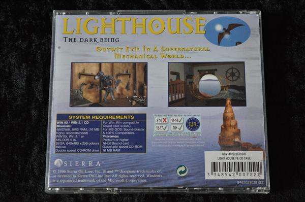 Grote foto lighthouse the dark beiing pc game jewel case spelcomputers games overige games