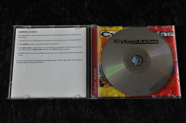 Grote foto cyber judas pc game jewel case spelcomputers games overige games