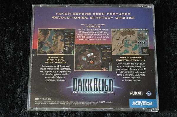 Grote foto dark reign the future of war pc game jewel case spelcomputers games overige games