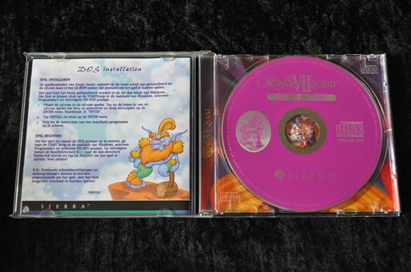 Grote foto king quest vii the priceless bride pc game jewel case spelcomputers games overige games