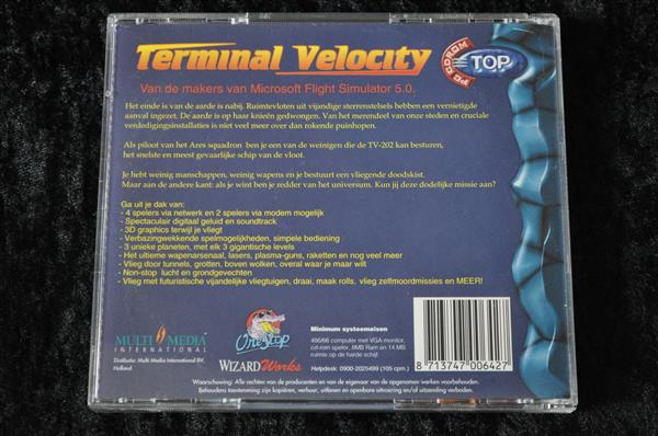 Grote foto terminal velocity pc game jewel case spelcomputers games overige games