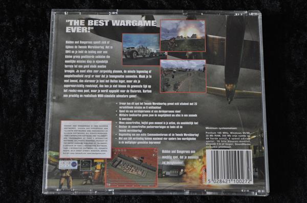 Grote foto hidden dangerous pc game jewel case spelcomputers games overige games