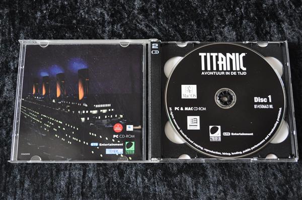 Grote foto titanic avontuur in de tijd pc game jewel case spelcomputers games overige games