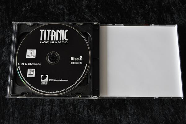 Grote foto titanic avontuur in de tijd pc game jewel case spelcomputers games overige games