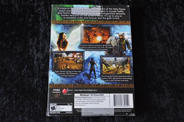 Grote foto legend hand of god pc game dvd spelcomputers games pc