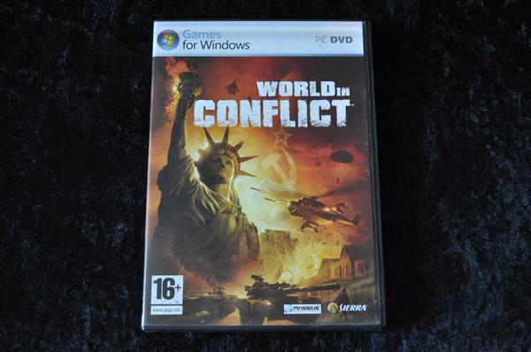 Grote foto world in conflict pc game spelcomputers games pc