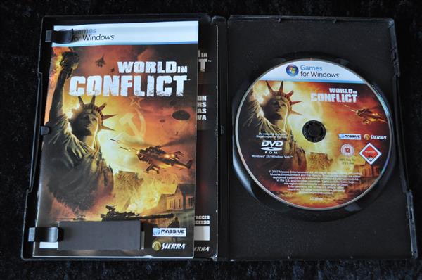 Grote foto world in conflict pc game spelcomputers games pc