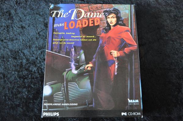 Grote foto the dame was loaded pc game big box spelcomputers games pc