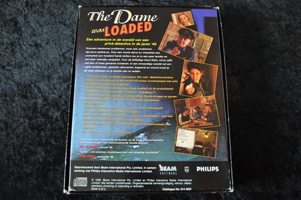 Grote foto the dame was loaded pc game big box spelcomputers games pc