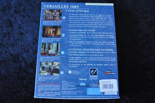 Grote foto versailles 1685 a game of intrique pc game big box spelcomputers games pc