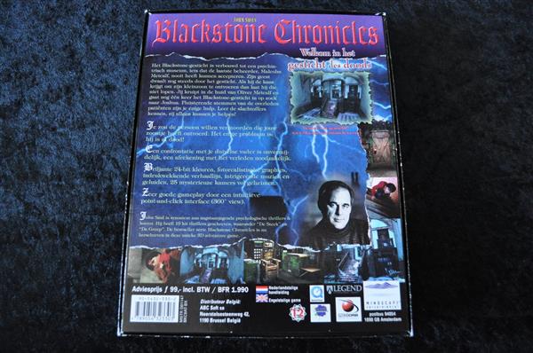 Grote foto john saul blackstone chronicles pc game big box spelcomputers games pc