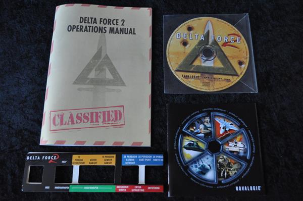 Grote foto delta force 2 big box pc game spelcomputers games pc