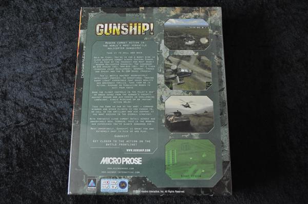 Grote foto gunship big box pc game sealed spelcomputers games pc