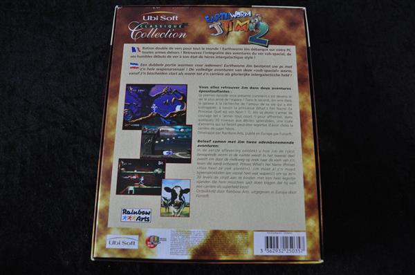 Grote foto earthworm jim 1 2 big box pc game classique collection spelcomputers games pc