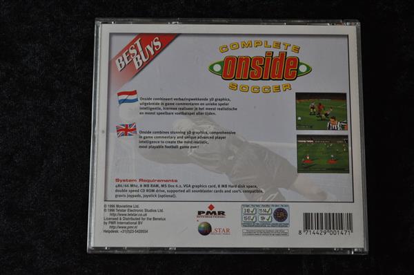 Grote foto complete onside soccer jewel case pc spelcomputers games pc