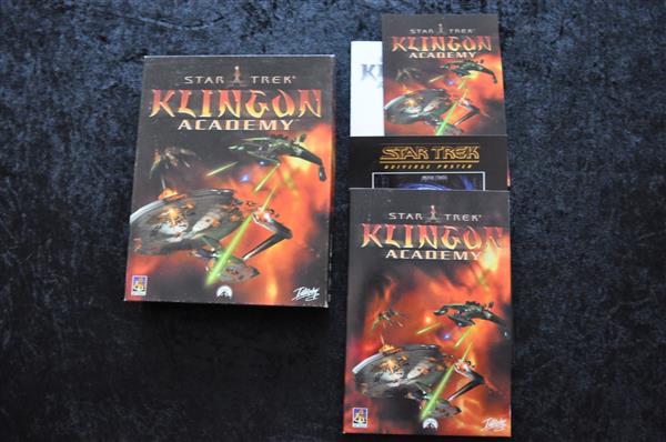 Grote foto star trek klingdom academy big box pc game spelcomputers games pc