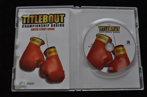 Grote foto titlebout chamionship boxing pc game spelcomputers games pc