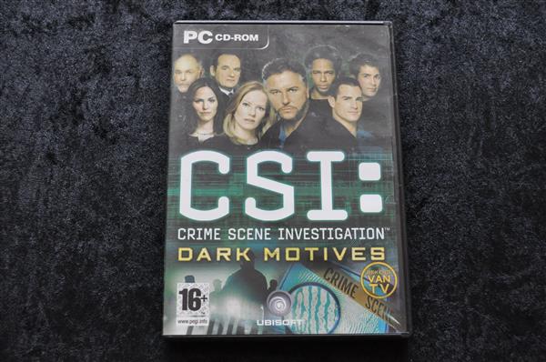 Grote foto csi crime scene investigation dark motives pc game spelcomputers games pc