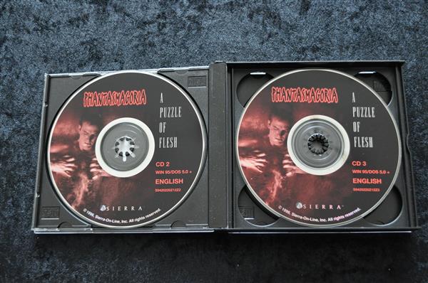 Grote foto phantasmagoria big box pc game sierra originals spelcomputers games pc