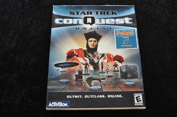 Grote foto star trek conquest online big box pc game spelcomputers games pc