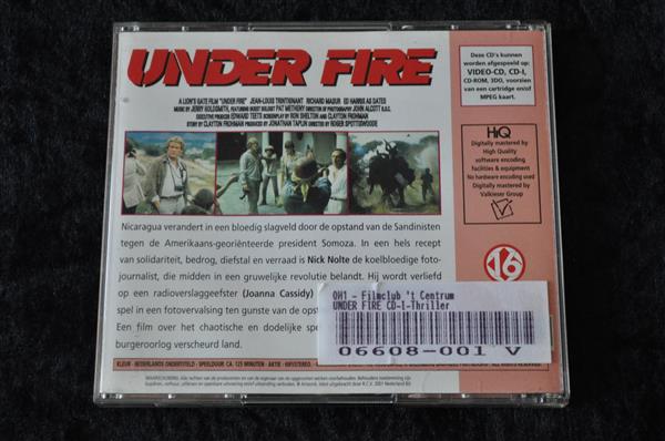 Grote foto under fire cdi video cd spelcomputers games overige games
