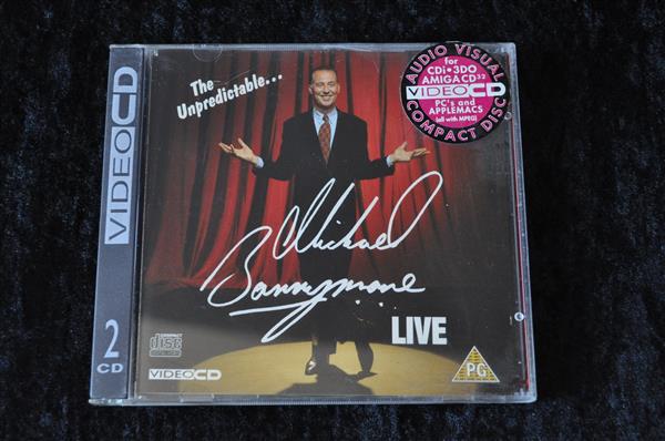 Grote foto the unpredictable michael barrymore live cdi video cd spelcomputers games overige games