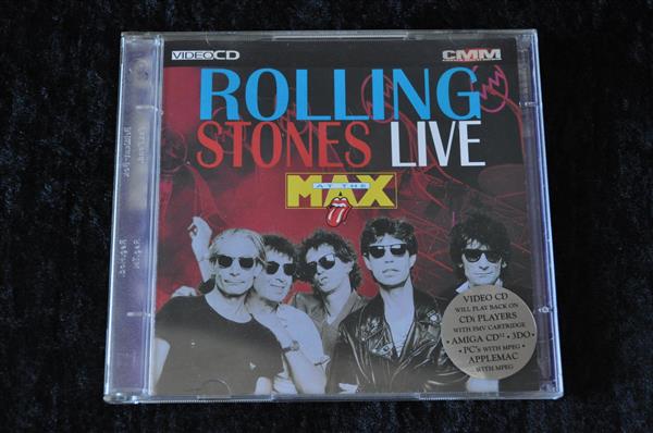 Grote foto rolling stones live at the max cdi video cd spelcomputers games overige games