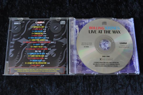 Grote foto rolling stones live at the max cdi video cd spelcomputers games overige games