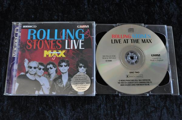 Grote foto rolling stones live at the max cdi video cd spelcomputers games overige games